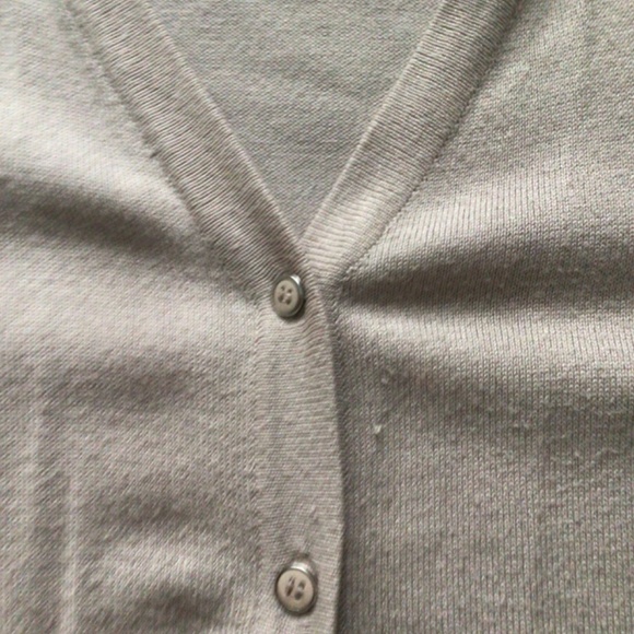 Beige cardigan sweater, size small - Picture 3 of 3